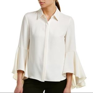 Eliza J bell sleeve blue size 4